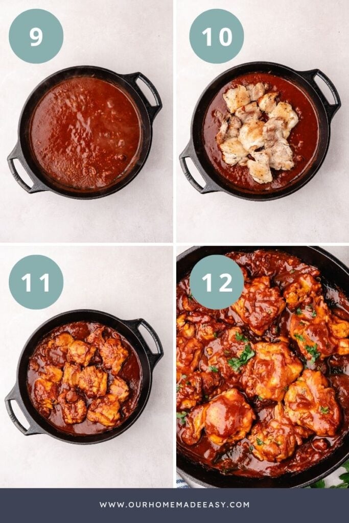 how to make glazed sauce with ancho chili powder