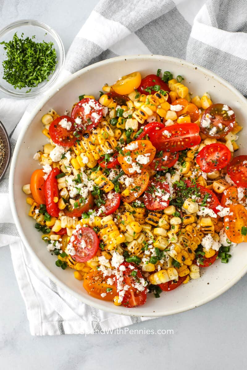 Image for Grilled Corn Salad