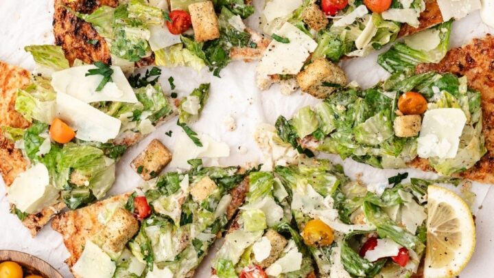 ground chicken crust pizza