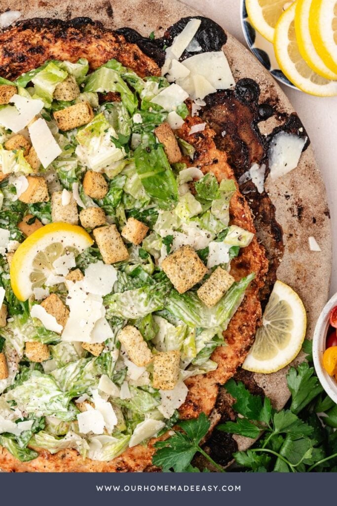 finished caesar pizza
