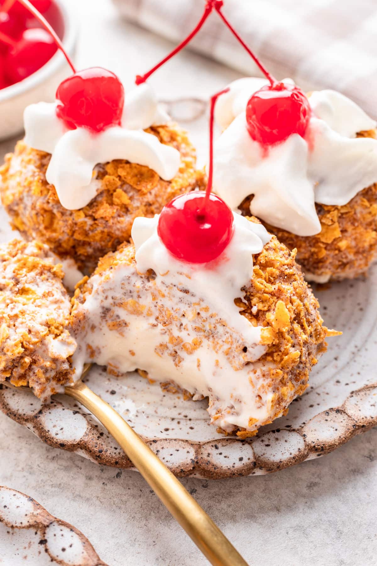 Image for No-Fry Fried Ice Cream
