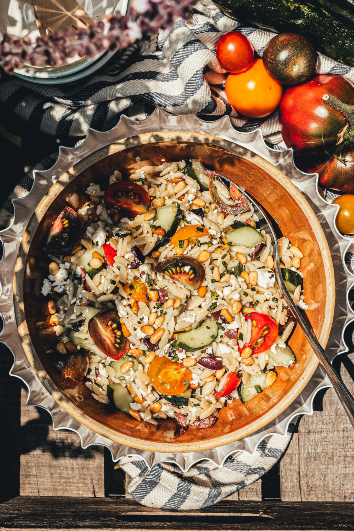 Image for Summer Picnic Pasta Salad (Fresh and Easy)