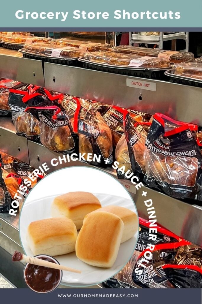 using Costco rotisserie chicken in last minute dinners