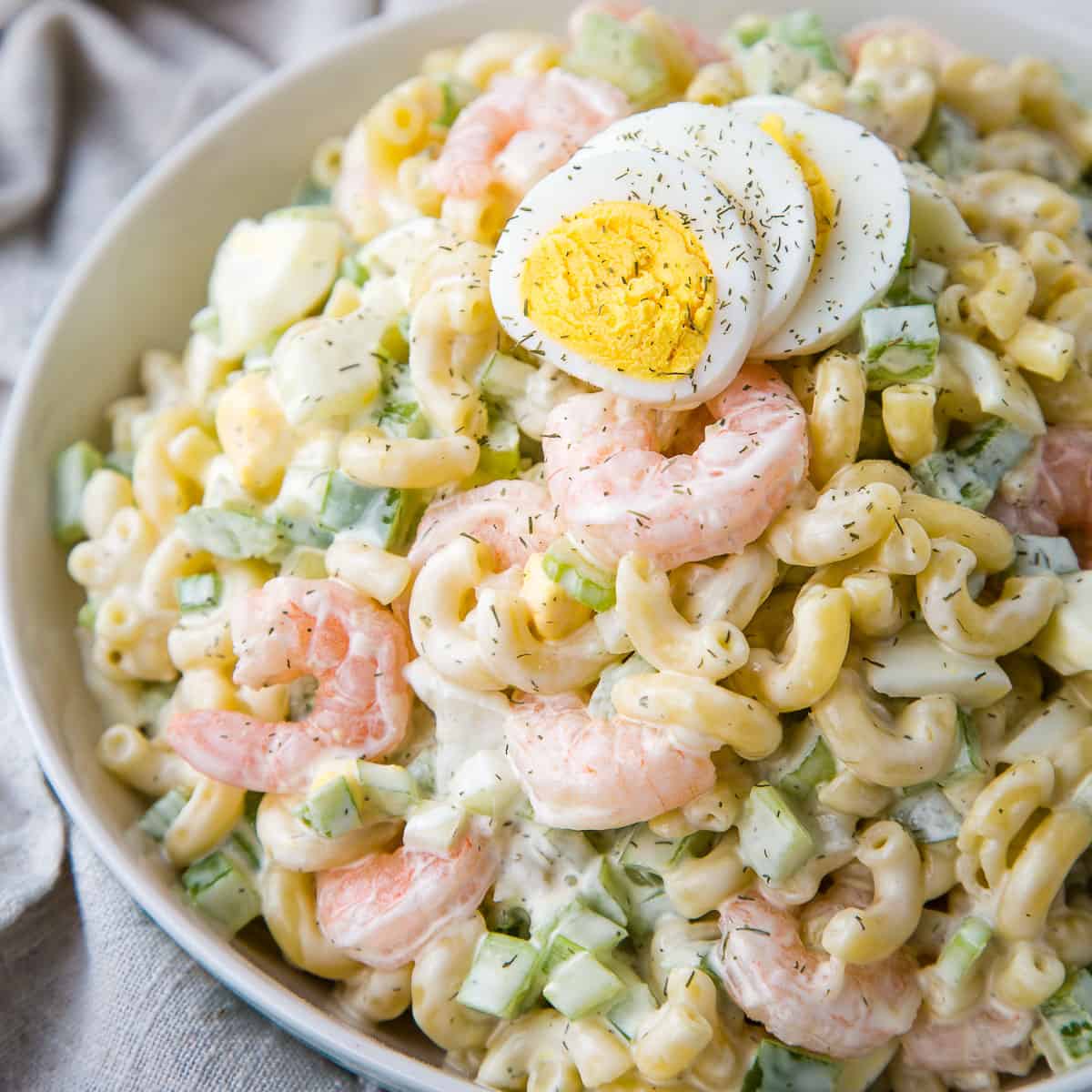 Image for Macaroni Salad with Shrimp