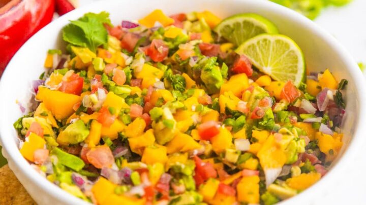 Image for Easy Mango Avocado Salsa
