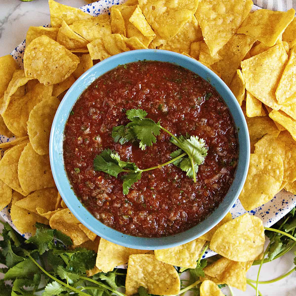 Image for 5-Minute Restaurant Style Salsa Roja (in the Blender)