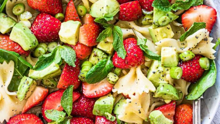 Image for Strawberry Avocado Pasta Salad