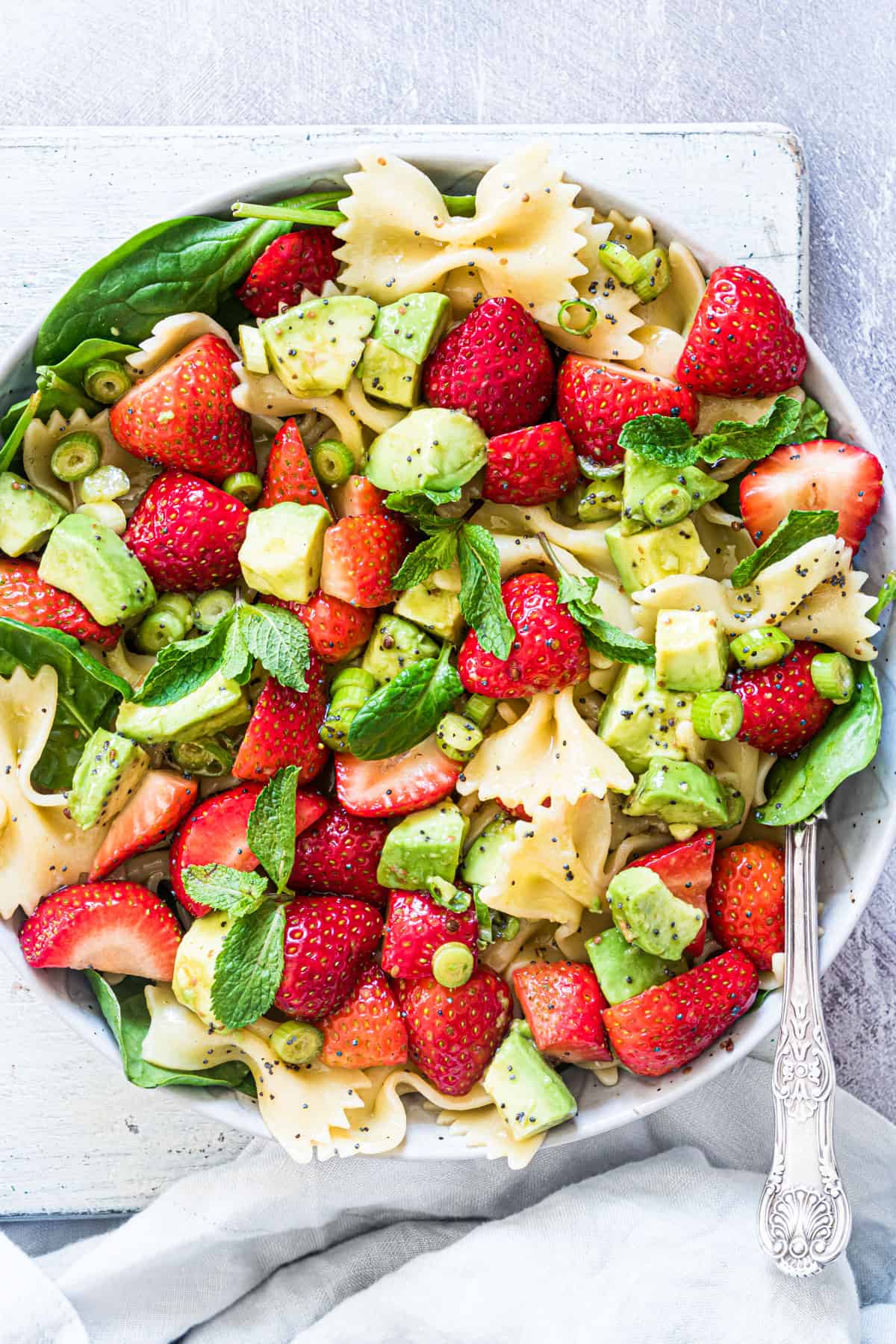 Image for Strawberry Avocado Pasta Salad