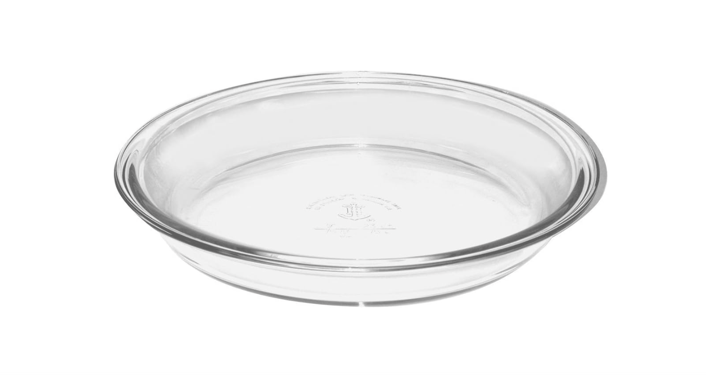 Clear 9 Inch Pie Plate