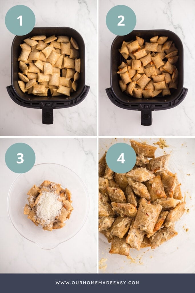 how to make pizza rolls in air fryer