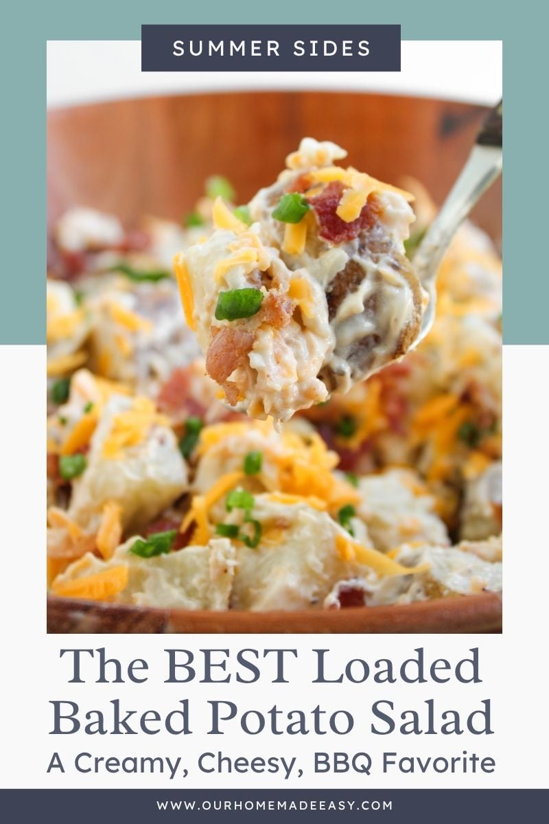 Easy Loaded Baked Potato Salad Recipe (Perfect for BBQs & Weeknight ...