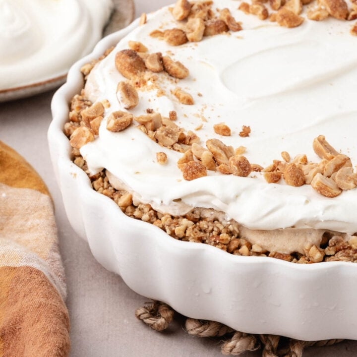 no bake peanut butter pie frozen