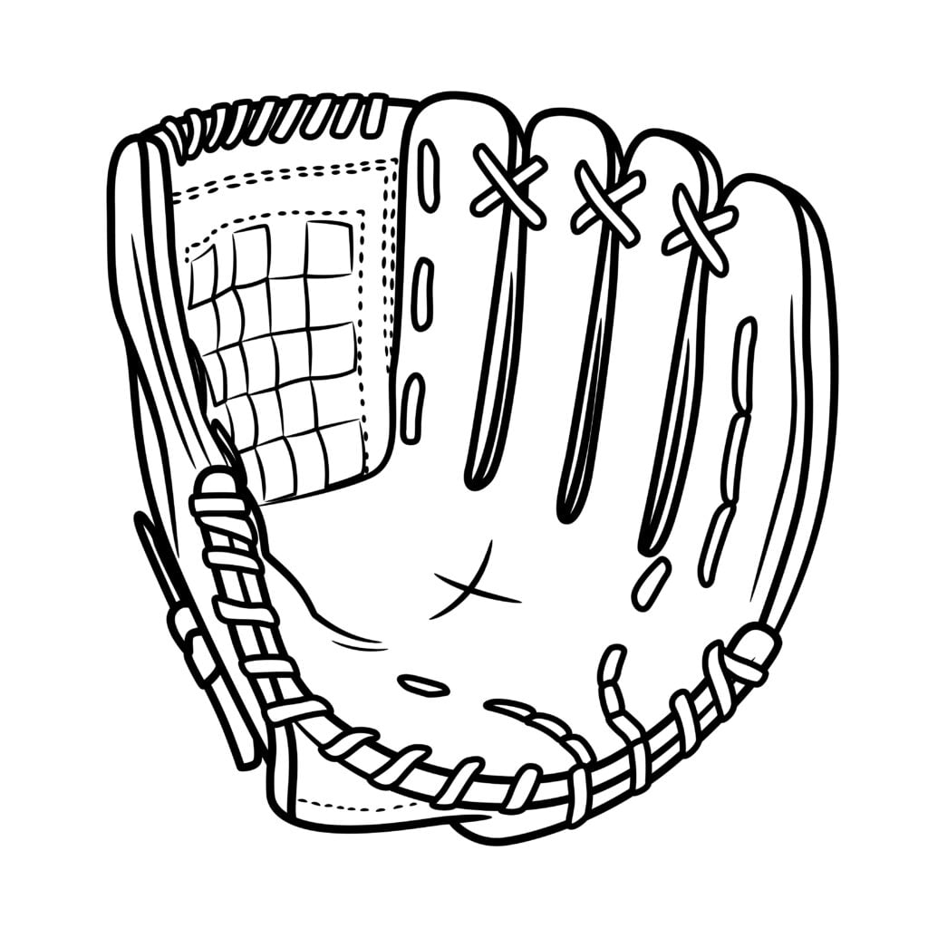 Baseball Mitt Icon - Deposit Photos