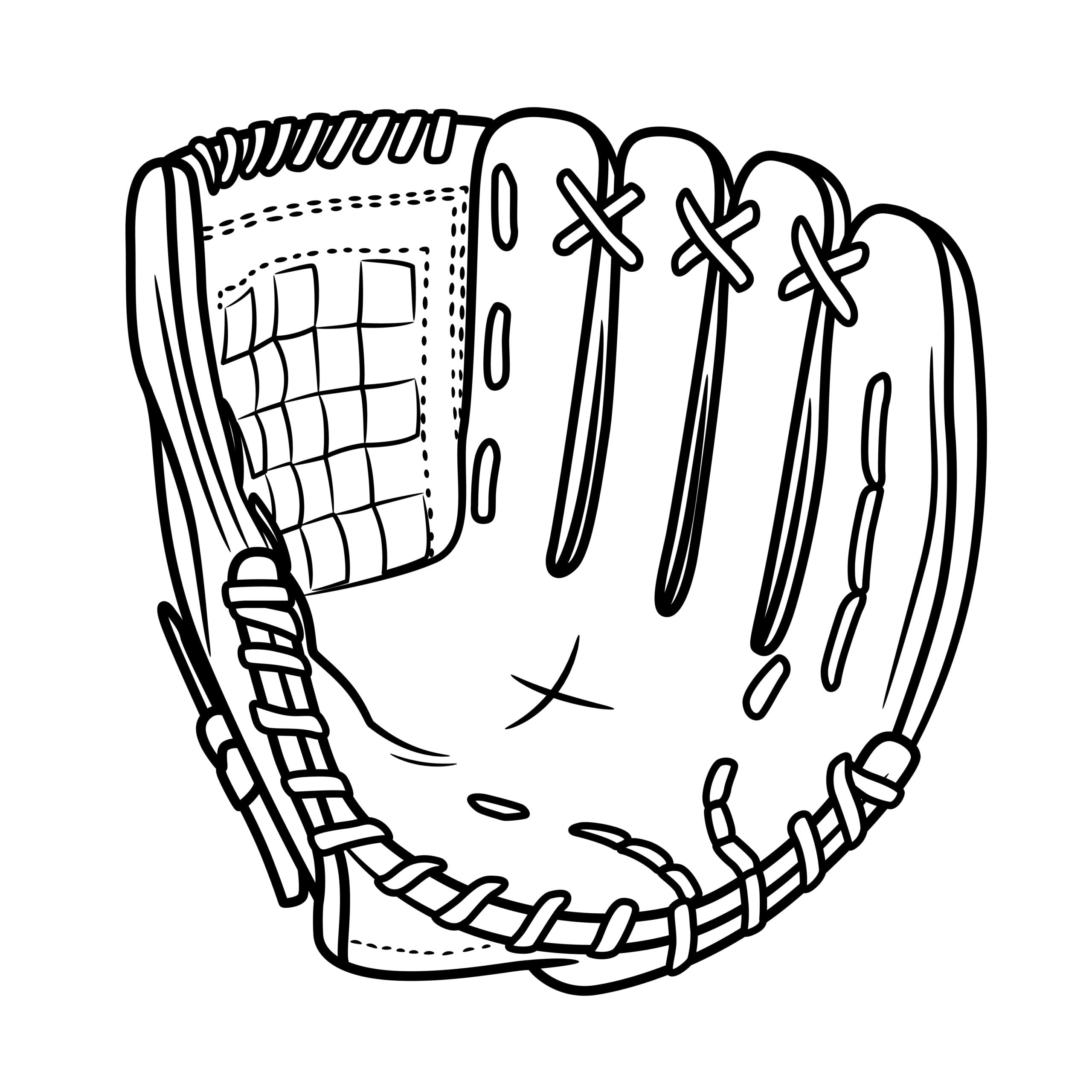 Baseball Mitt Icon - Deposit Photos