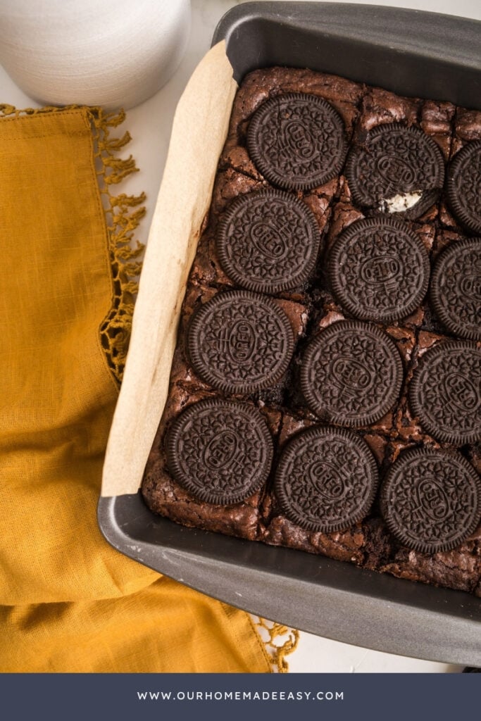 cookies and creme brownies