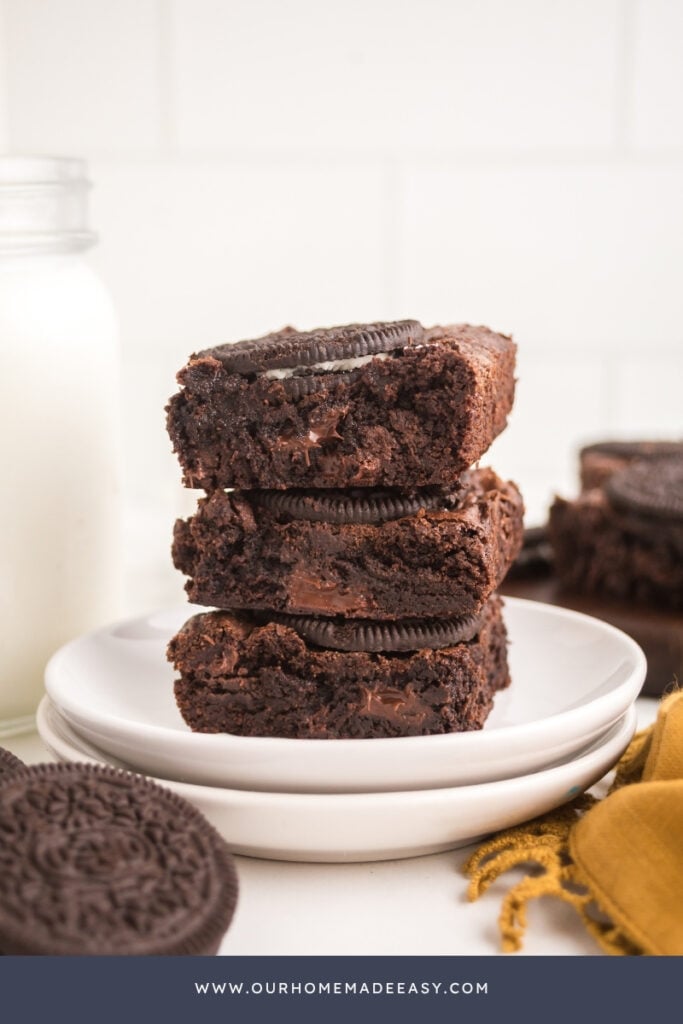 fudgy homemade brownies