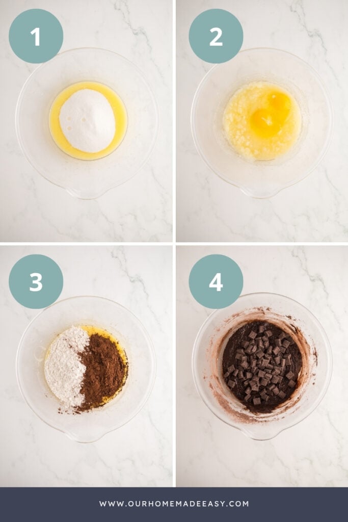 how to make homemade Oreo brownies