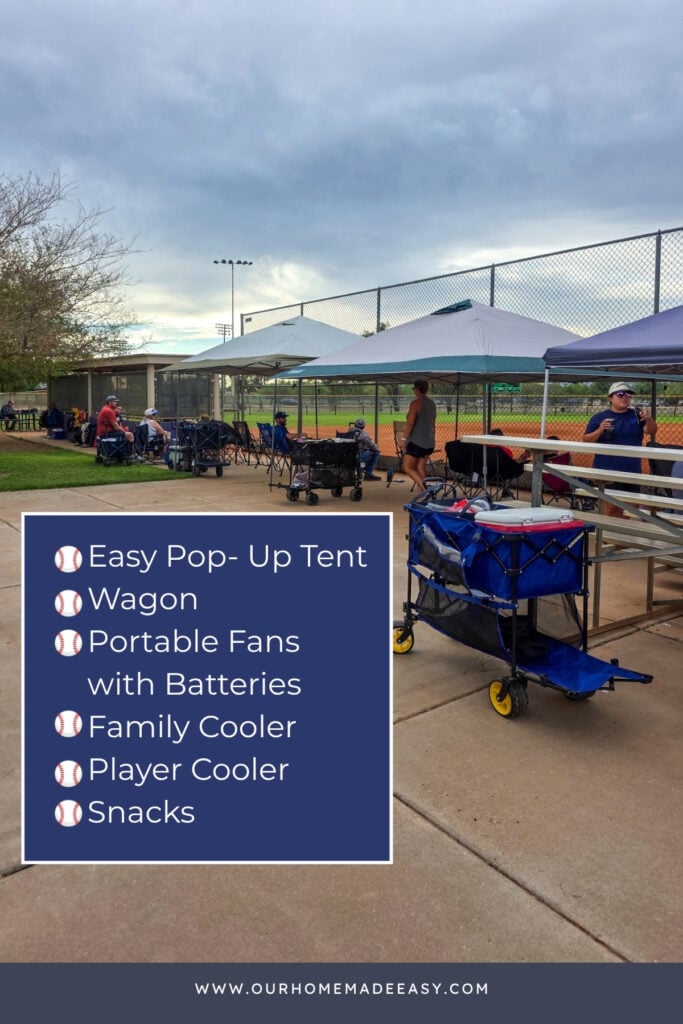 first sports tournament essentials