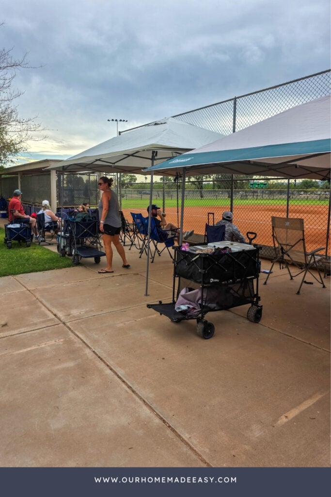 getting ready for a tournament