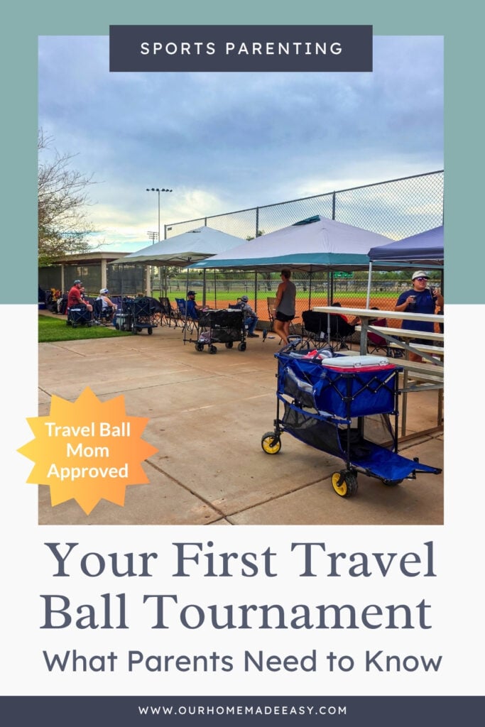 first travel ball tournament essentials