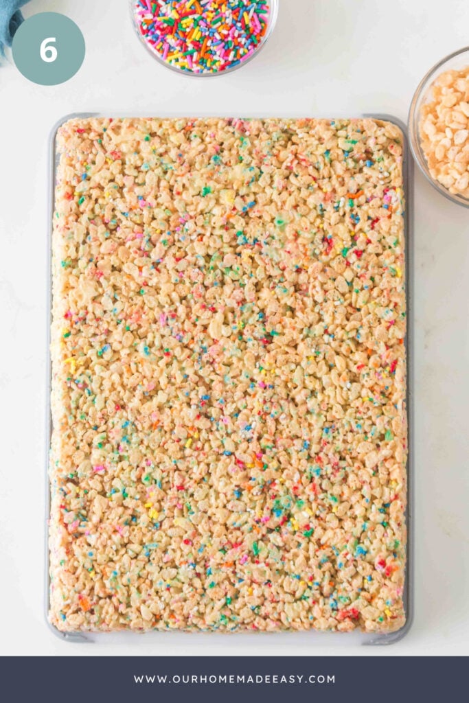 how to make cake batter rice krispies, no bake dessert