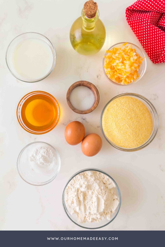 homemade cornbread ingredients
